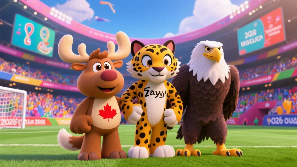 揭秘2026世界杯吉祥物：Maple、Zayu与Clutch背后的文化密码与狂欢寓意